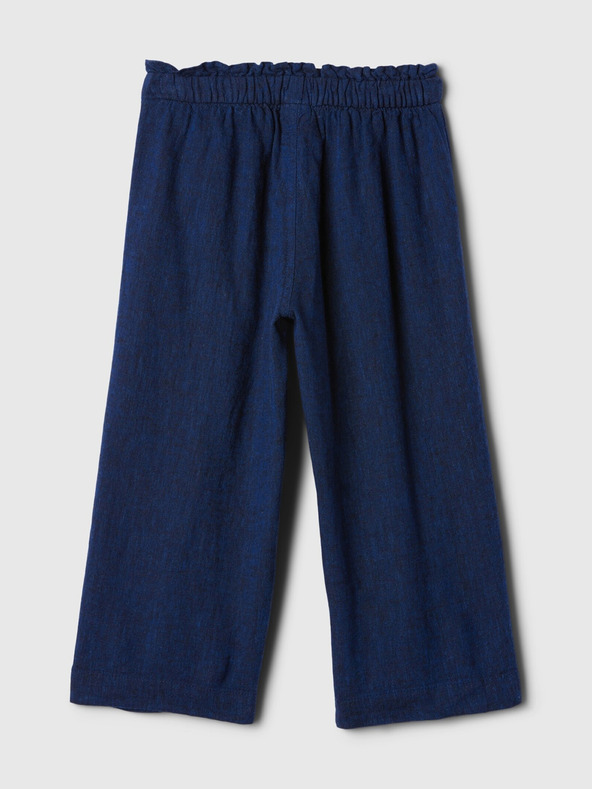 GAP Baby kalhoty z lněné směsi GAP
