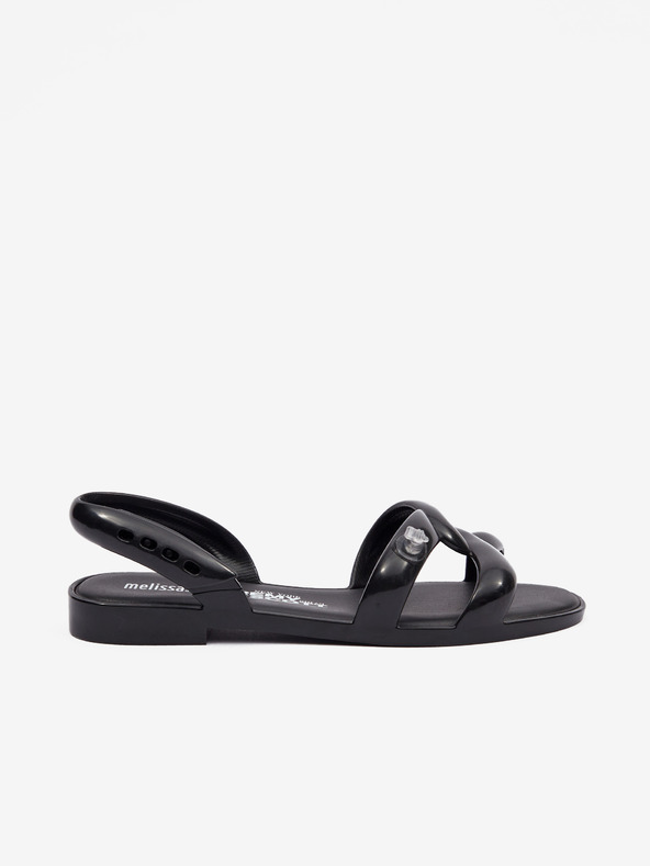 Melissa Černé dámské sandálky Melissa Tube Sandal + Jeremy Scott