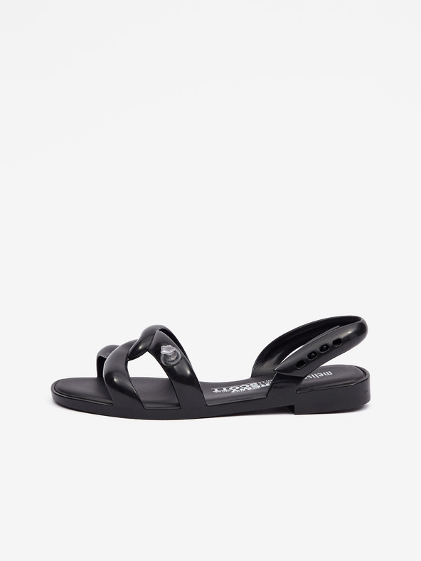 Melissa Černé dámské sandálky Melissa Tube Sandal + Jeremy Scott