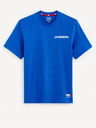 Celio Modré pánské tričko s potiskem Celio Marvel Captain America
