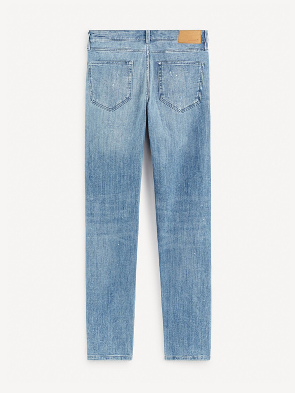 Celio Modré pánské slim fit džíny Celio Gostroy