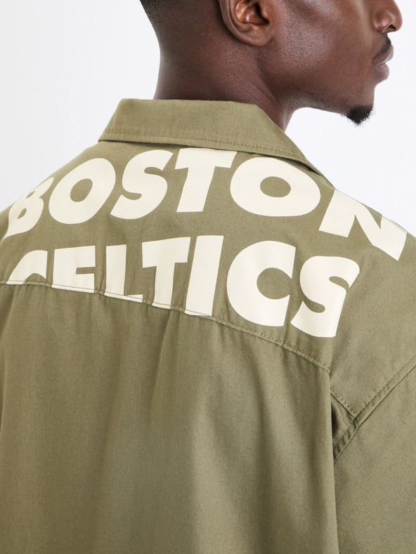 Celio Khaki pánská košile Celio Boston Celtics