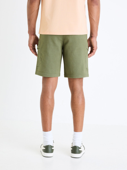 Celio Khaki pánské kraťasy cargo Celio Gojogbm