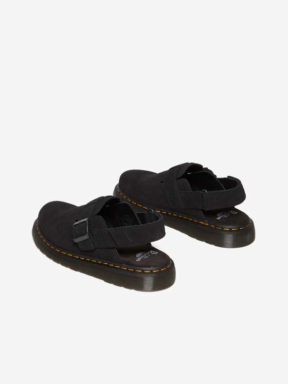 Dr. Martens Černé semišové pantofle Dr. Martens Jorge Ii
