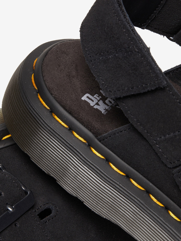 Dr. Martens Černé semišové pantofle Dr. Martens Jorge Ii