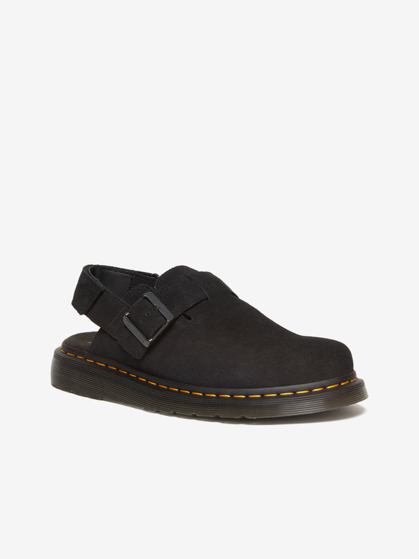 Dr. Martens Černé semišové pantofle Dr. Martens Jorge Ii