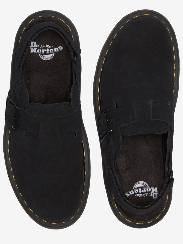 Dr. Martens Černé semišové pantofle Dr. Martens Jorge Ii