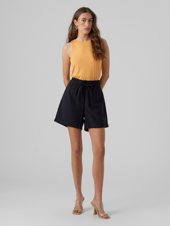 Vero Moda Černé dámské kraťasy Vero Moda Carmen