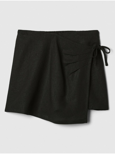 GAP Dětská kraťasová sukně z lněné směsi GAP