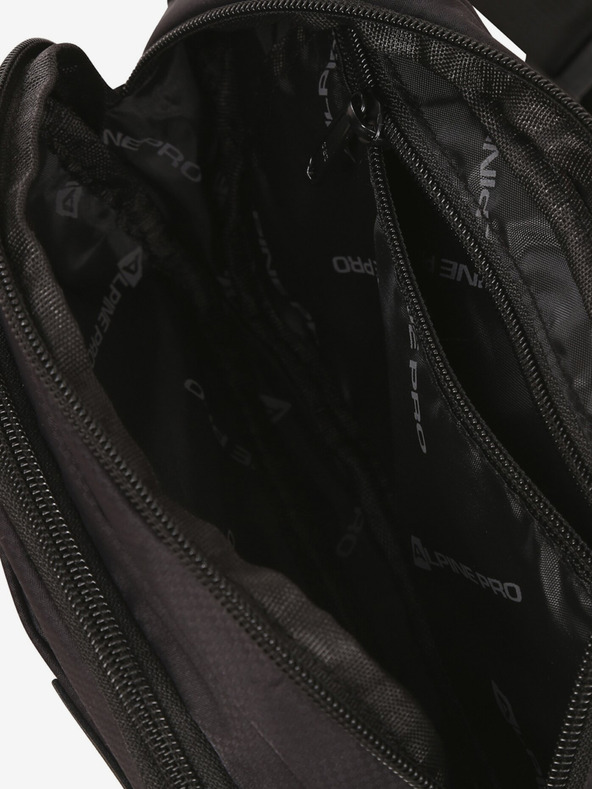 ALPINE PRO Černá unisex outdoorová ledvinka ALPINE PRO WILHE