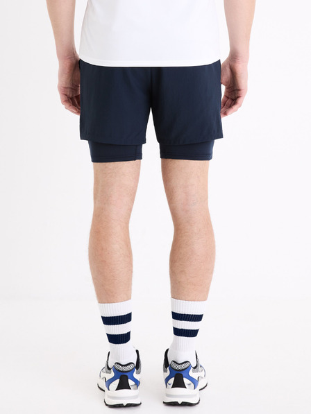 Celio Tmavě modré sportovní kraťasy Celio Marvel Captain America