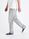 Celio Šedé pánské loose fit džíny Celio C75 Foloose
