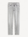 Celio Šedé pánské loose fit džíny Celio C75 Foloose