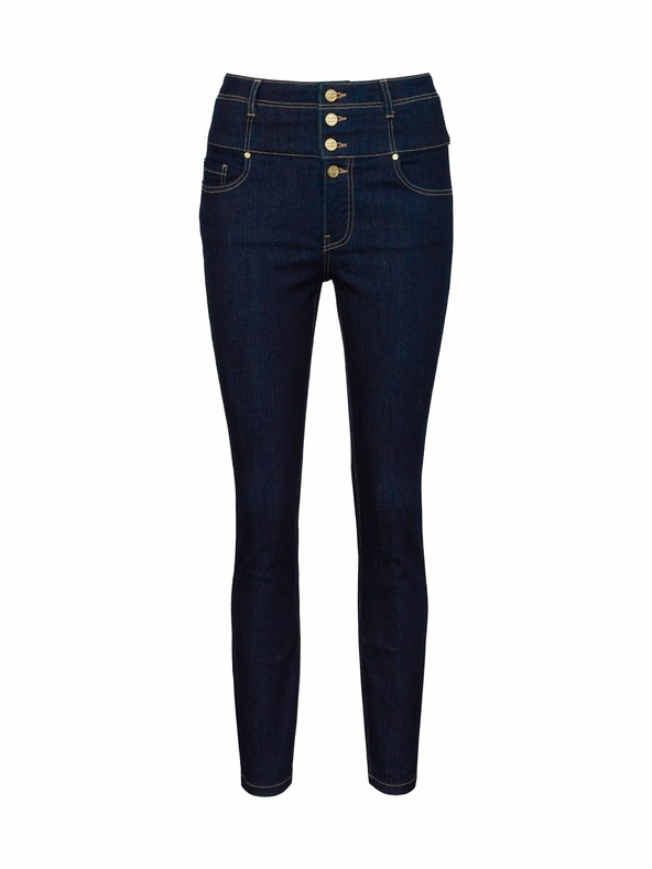 Orsay Tmavě modré dámské skinny džíny ORSAY