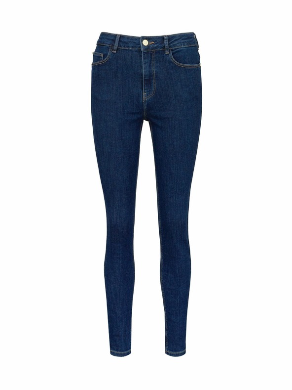 Orsay Tmavě modré dámské skinny džíny ORSAY
