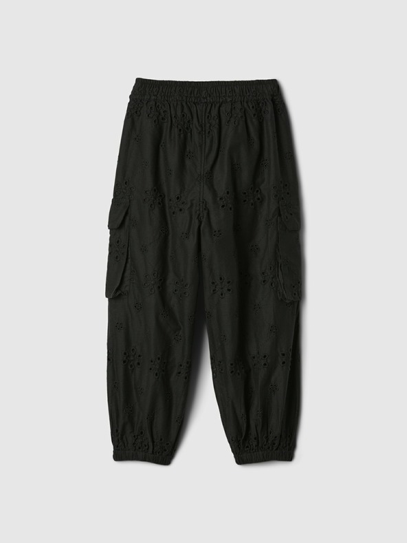 GAP Baby krajkové cargo kalhoty GAP