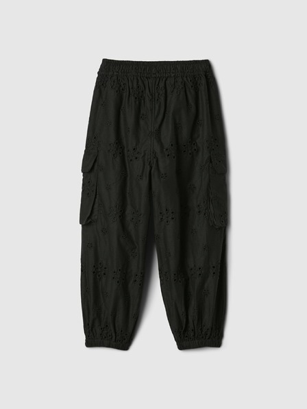 GAP Baby krajkové cargo kalhoty GAP