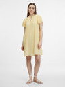 Orsay Žluté dámské šaty ORSAY