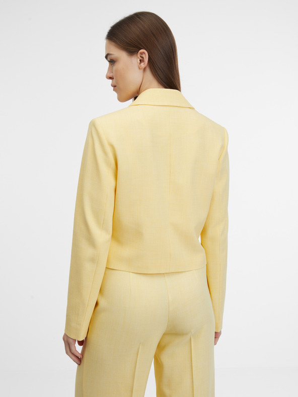 Orsay Žluté dámské sako ORSAY