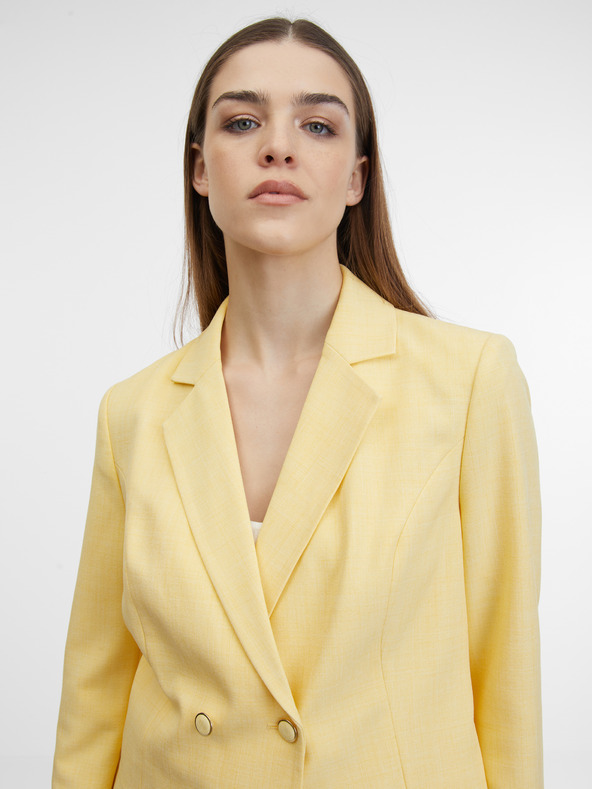 Orsay Žluté dámské sako ORSAY