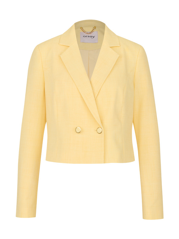 Orsay Žluté dámské sako ORSAY