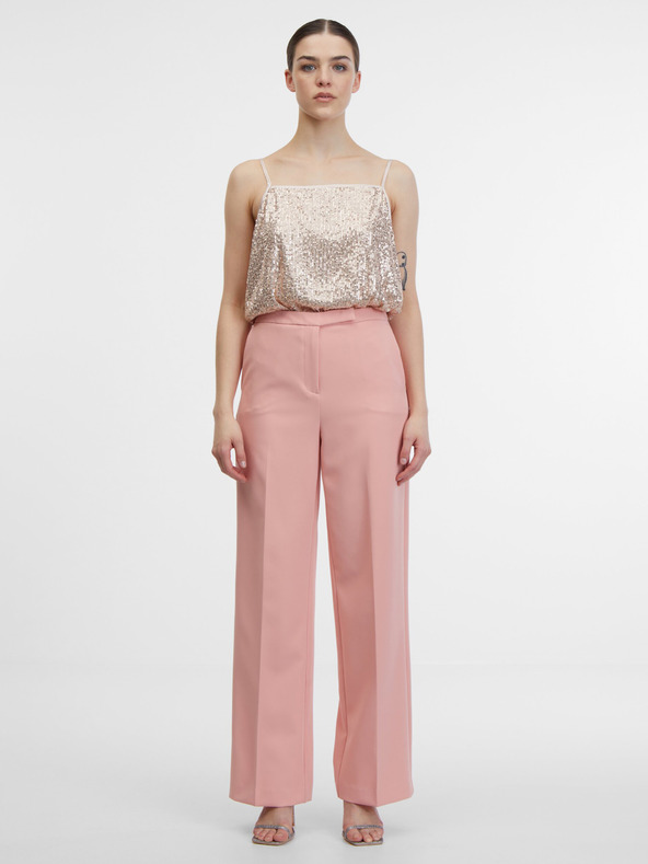 Orsay Korálové dámské kalhoty ORSAY