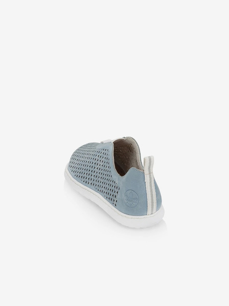 Rieker Světle modré dámské slip on tenisky Rieker
