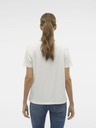 Vero Moda Krémové dámské tričko Vero Moda Facey
