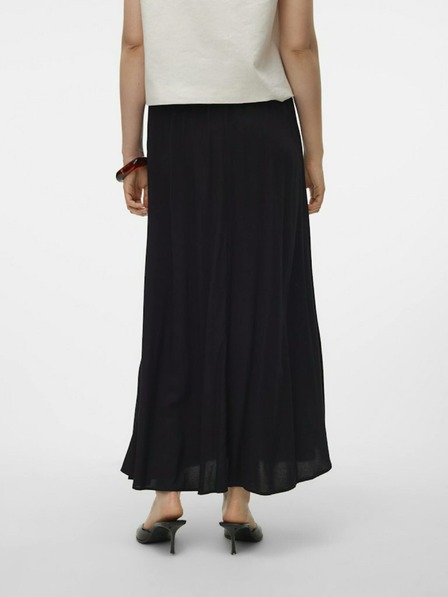 Vero Moda Černá dámská maxi sukně Vero Moda Alba