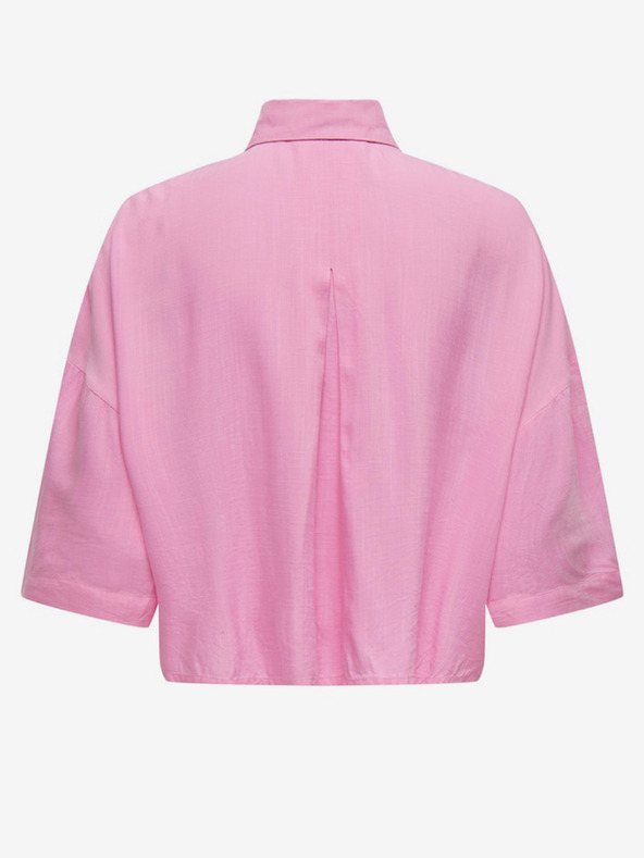 ONLY Růžová dámská cropped košile ONLY Astrid