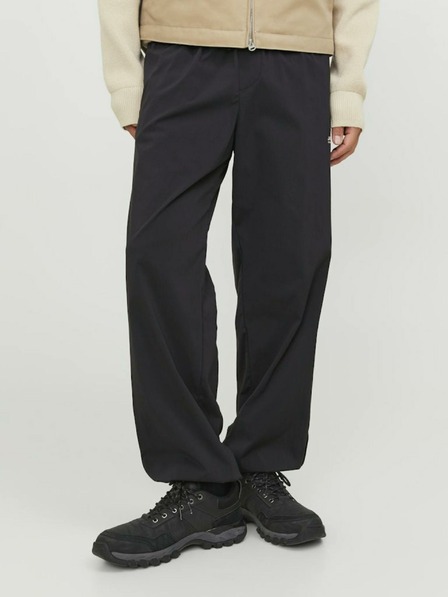 Jack & Jones Černé pánské tepláky Jack & Jones Karl