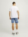 Jack & Jones Modré pánské džínové kraťasy Jack & Jones Rick