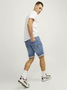 Jack & Jones Modré pánské džínové kraťasy Jack & Jones Rick