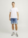 Jack & Jones Modré pánské džínové kraťasy Jack & Jones Rick