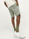Jack & Jones Zelené pánské chino kraťasy Jack & Jones Fury