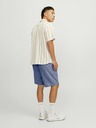 Jack & Jones Světle modré pánské chino kraťasy s příměsí lnu Jack & Jones Ace