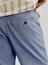 Jack & Jones Světle modré pánské chino kraťasy s příměsí lnu Jack & Jones Ace