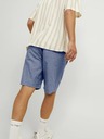 Jack & Jones Světle modré pánské chino kraťasy s příměsí lnu Jack & Jones Ace