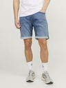Jack & Jones Modré pánské džínové kraťasy Jack & Jones Rick