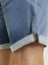 Jack & Jones Modré pánské džínové kraťasy Jack & Jones Rick