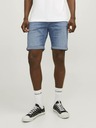 Jack & Jones Modré pánské džínové kraťasy Jack & Jones Rick