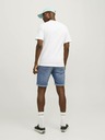 Jack & Jones Modré pánské džínové kraťasy Jack & Jones Rick