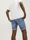 Jack & Jones Modré pánské džínové kraťasy Jack & Jones Rick