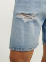 Jack & Jones Svěle modré pánské džínové kraťasy Jack & Jones Tony