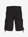 Jack & Jones Černé pánské cargo kraťasy Jack & Jones Cole