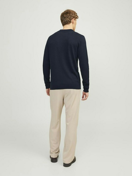 Jack & Jones Tmavě modrý pánský svetr Jack & Jones Cigor