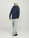 Jack & Jones Tmavě modrá pánská mikina s kapucí Jack & Jones Henry
