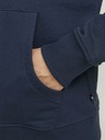 Jack & Jones Tmavě modrá pánská mikina s kapucí Jack & Jones Henry