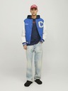 Jack & Jones Tmavě modrá pánská mikina s kapucí Jack & Jones Henry