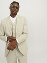 Jack & Jones Béžové pánské sako Jack & Jones Riviera